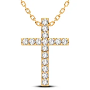 10K 0.16CT Diamond Pendant