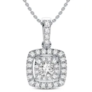 14K 0.40CT Diamond Pendant