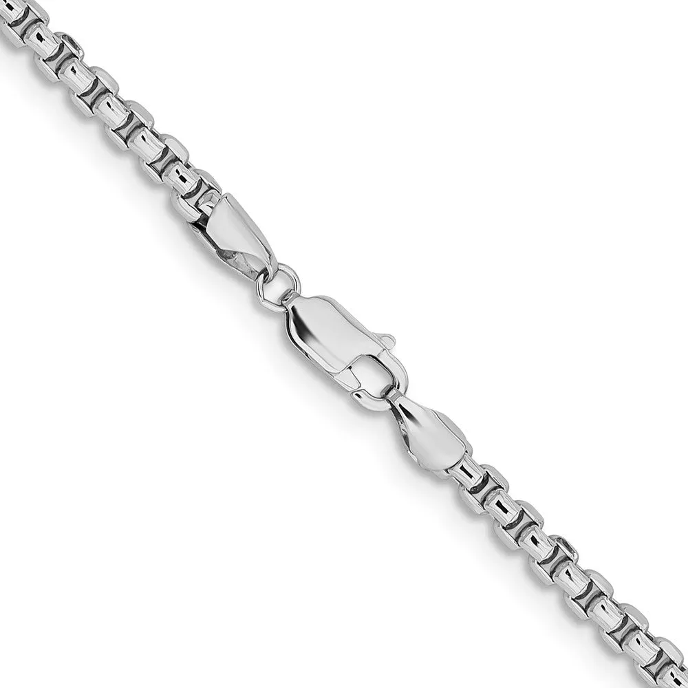 14KT White Gold 20-inch 3.6MM Box Chain