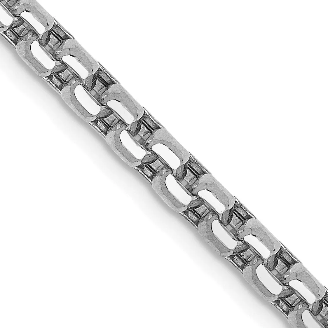 14KT White Gold 20-inch 3.6MM Box Chain