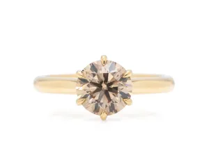 1.90-Carat Champagne Diamond Solitaire (Ready to Ship Size 7)