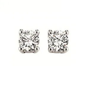 3/8 Ct TW Diamond Stud Earrings