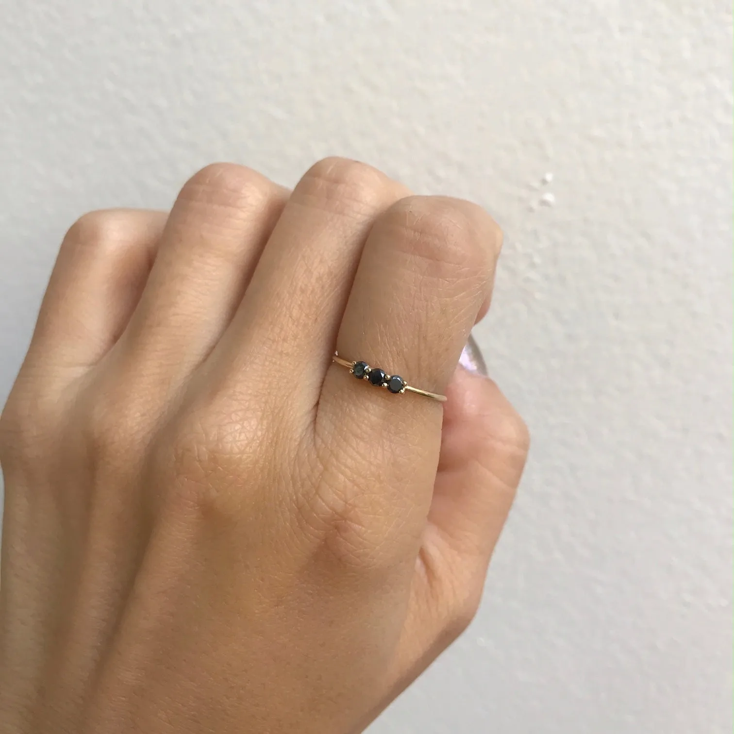 3S Black Diamond Ring