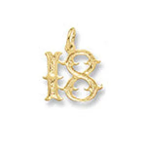 9CT GOLD 18TH BIRTHDAY PENDANT