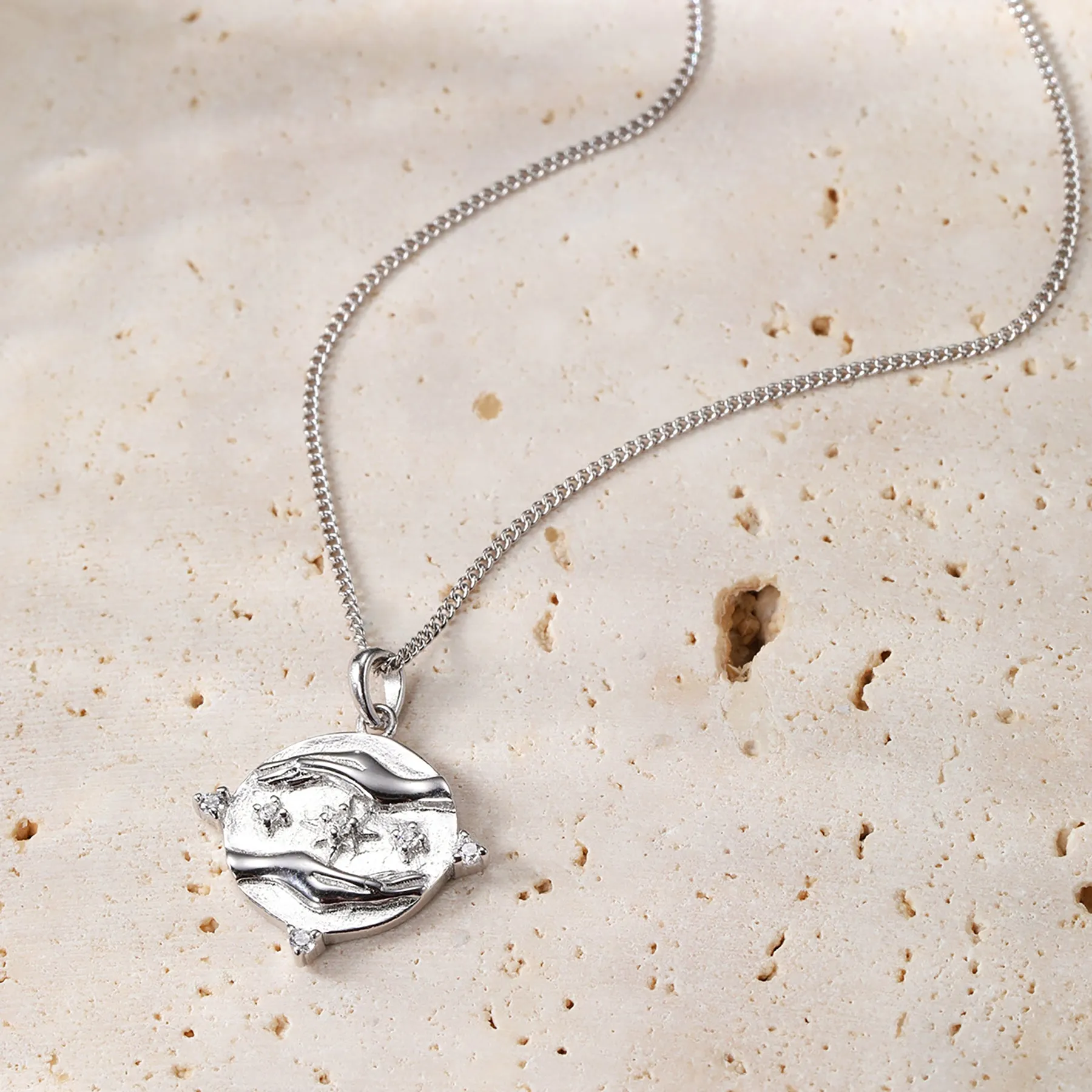 Abundance Pendant Necklace Sterling Silver