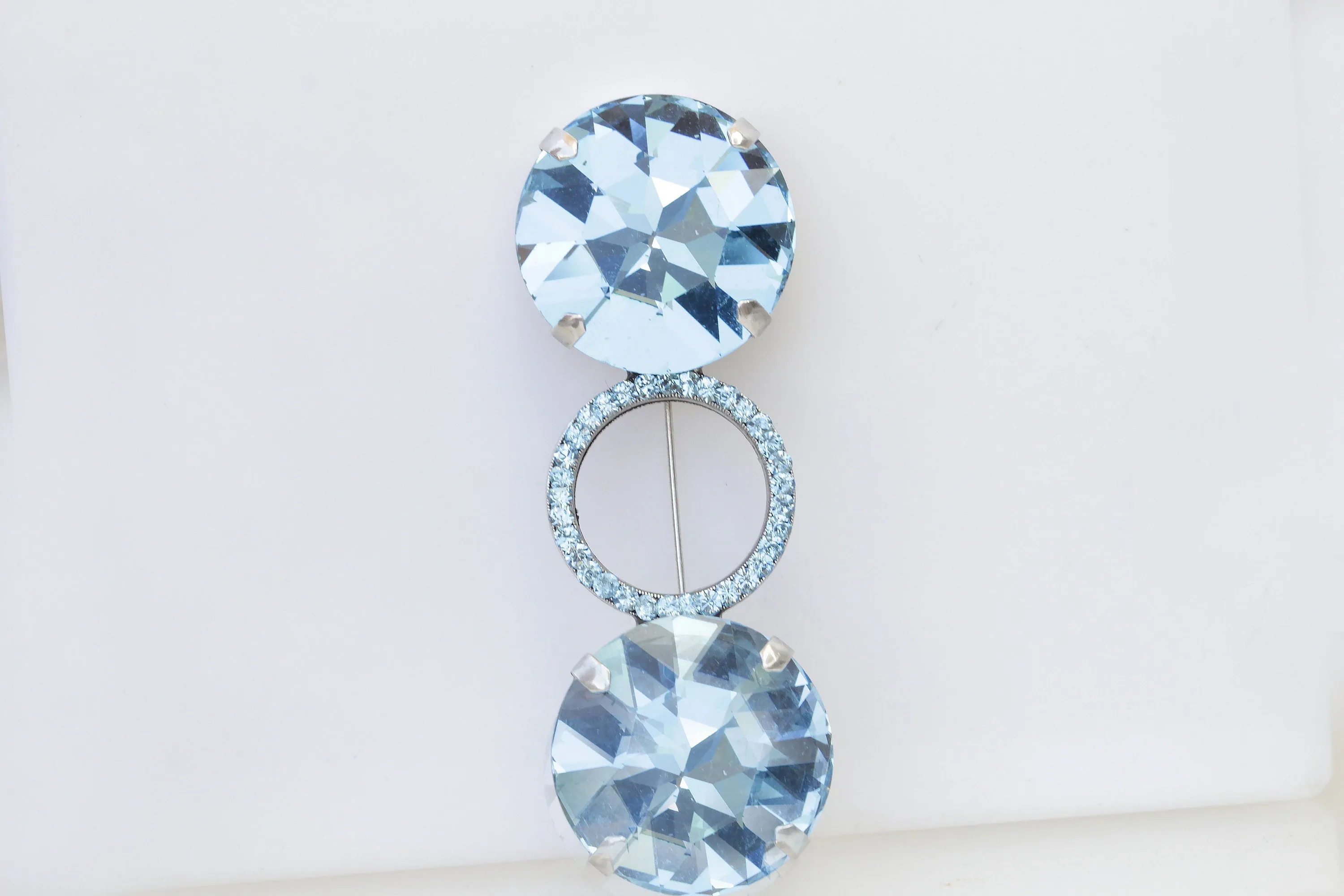 AQUAMARINE BROOCH