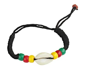 Beaded Cowry Flag Charmed Bracelets