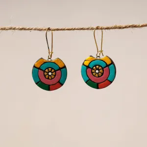 Bishnupur Handpainted Terracotta Earrings 49