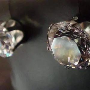 Brilliant Swiss CZ Diamond Stud Earrings - 4 Sizes to Choose!