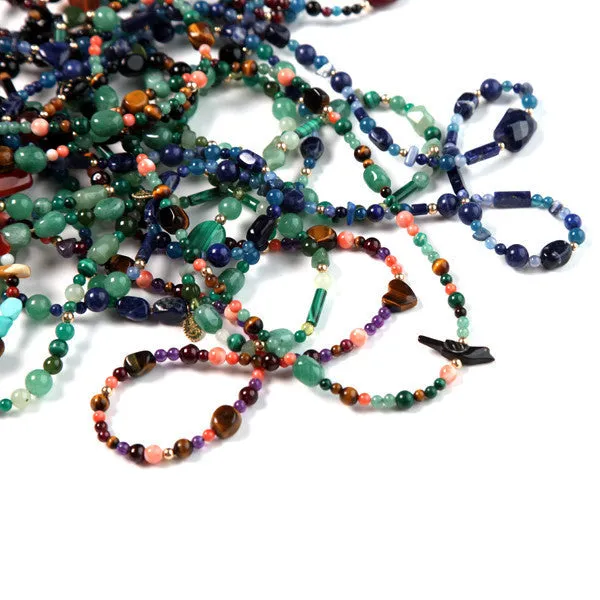 CJ Free Hand Beaded Necklaces