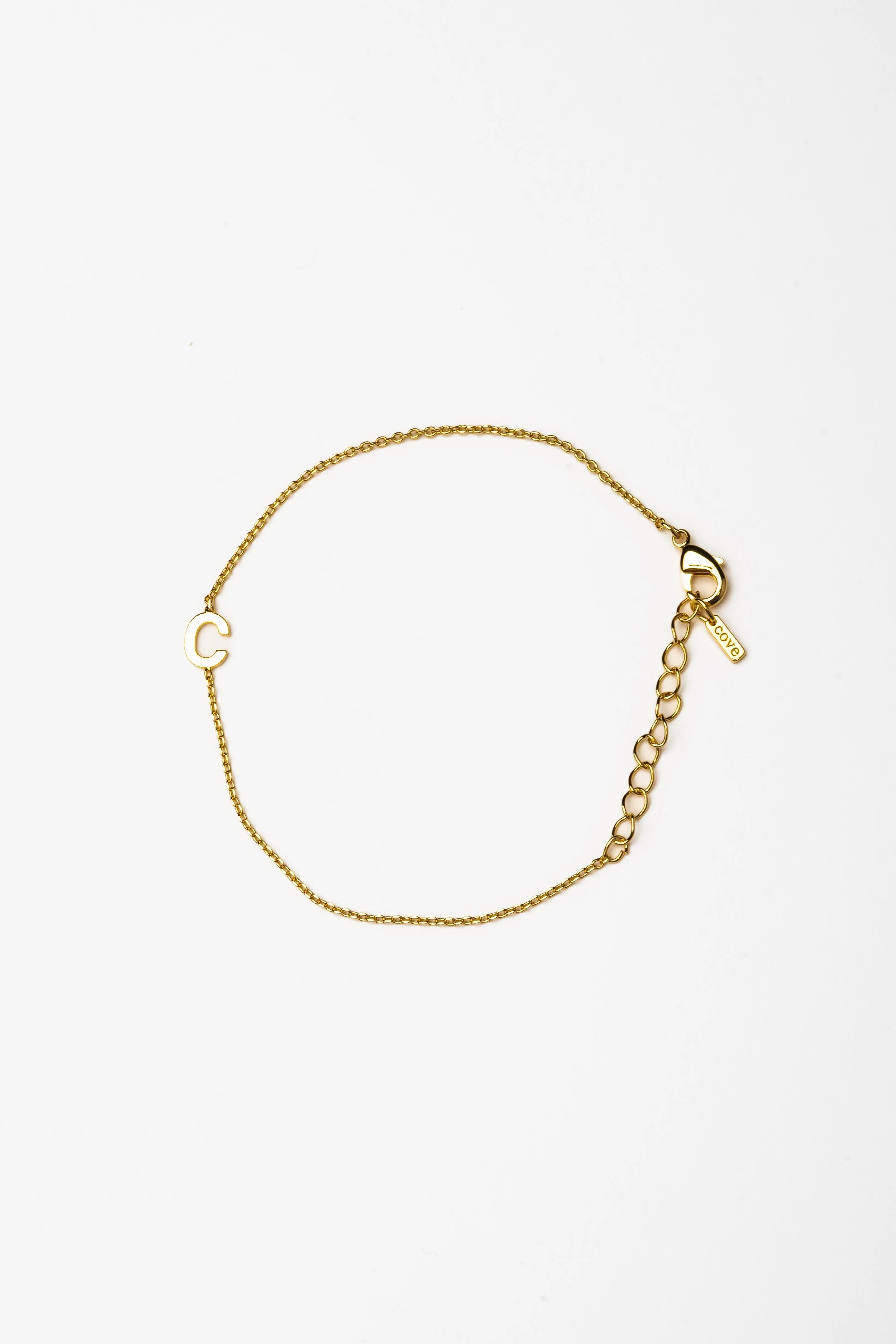 Cove Initial Bracelet