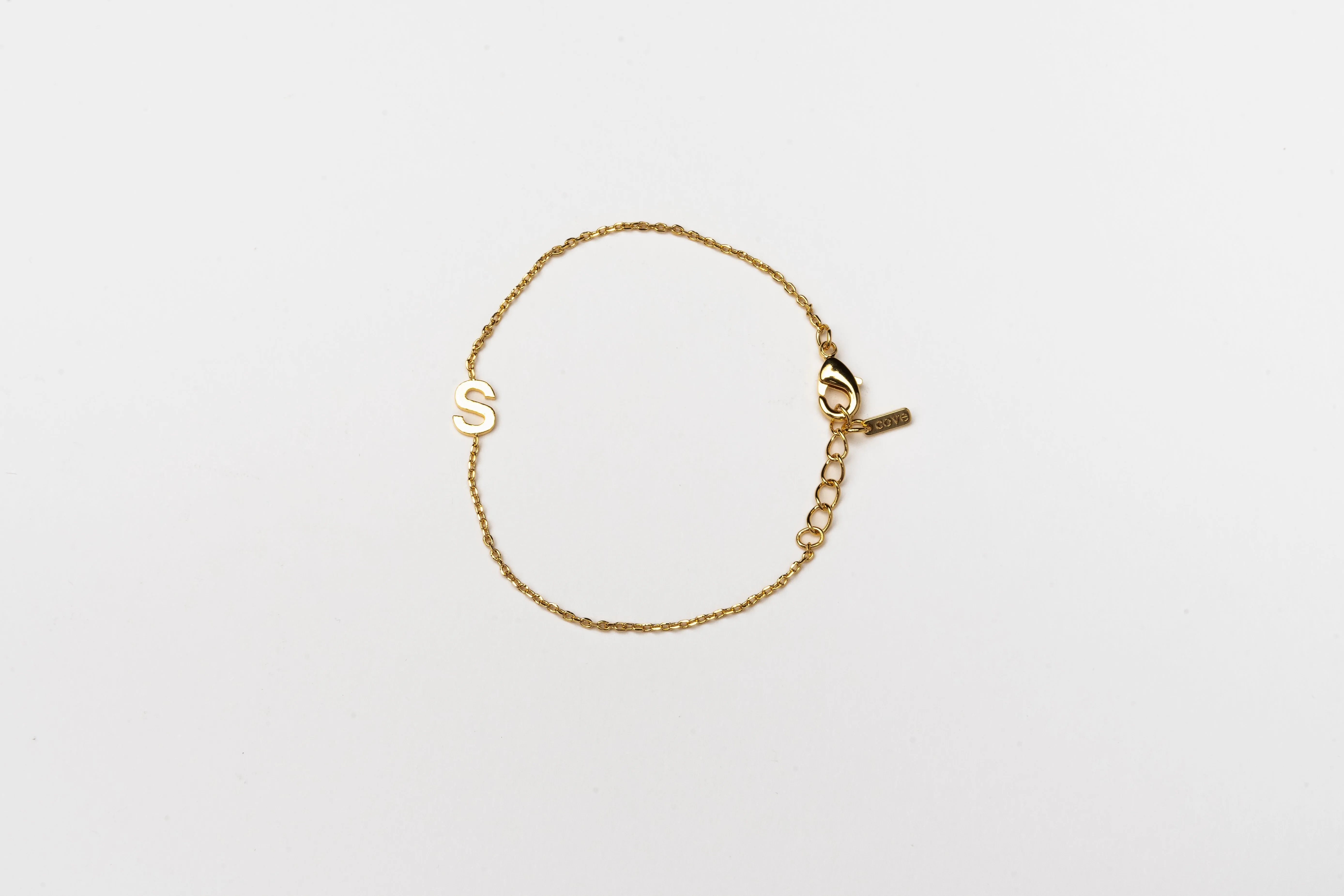 Cove Initial Bracelet