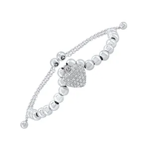 CZ Bolo Bracelet