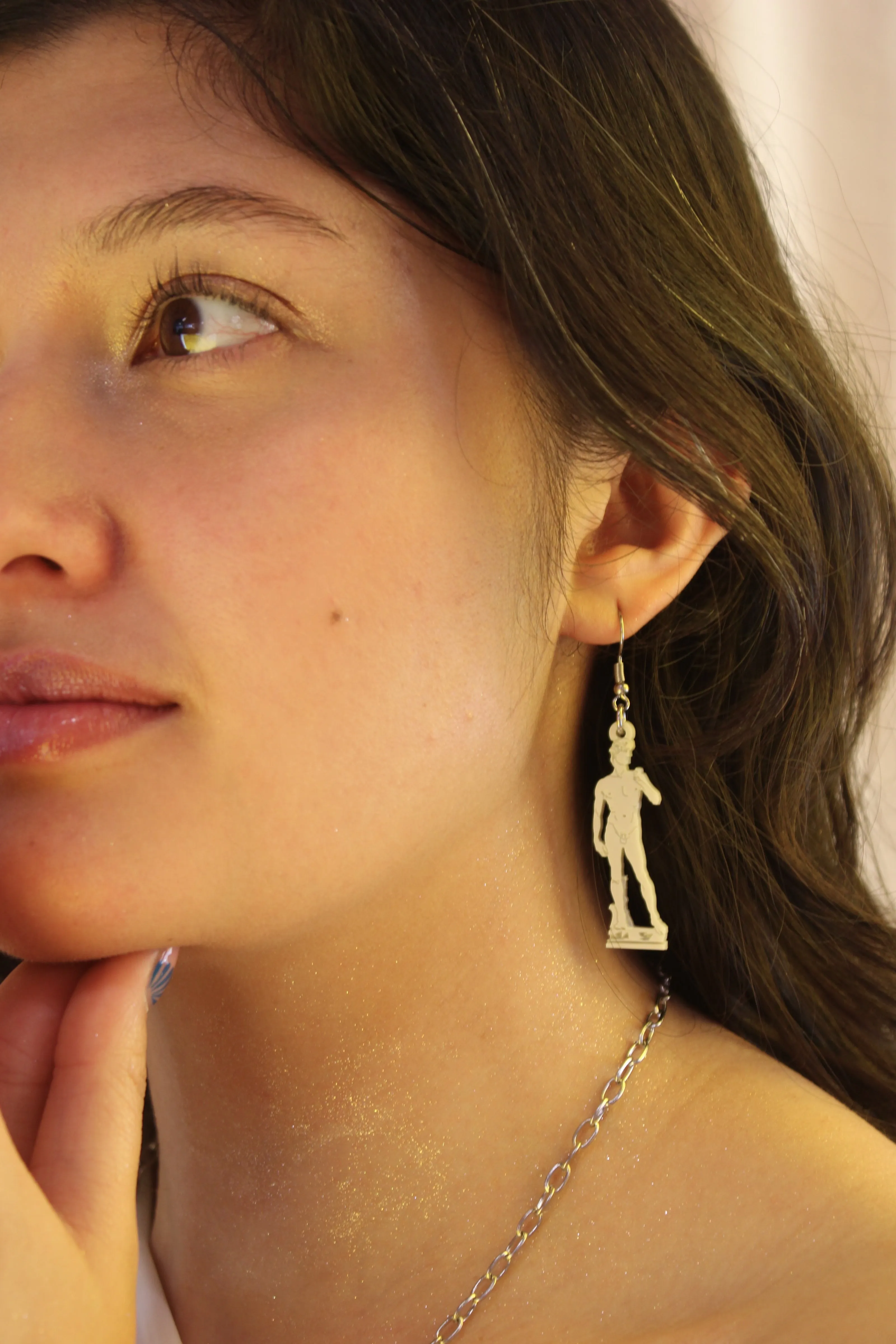 David Sculpture Earrings