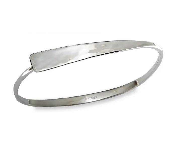 Ed Levin Squircle Flip Sterling Silver Bracelet