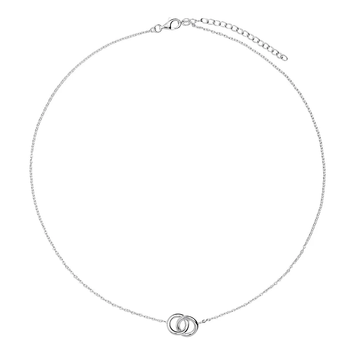 Embrace Necklace (42cm ext) | Sterling Silver