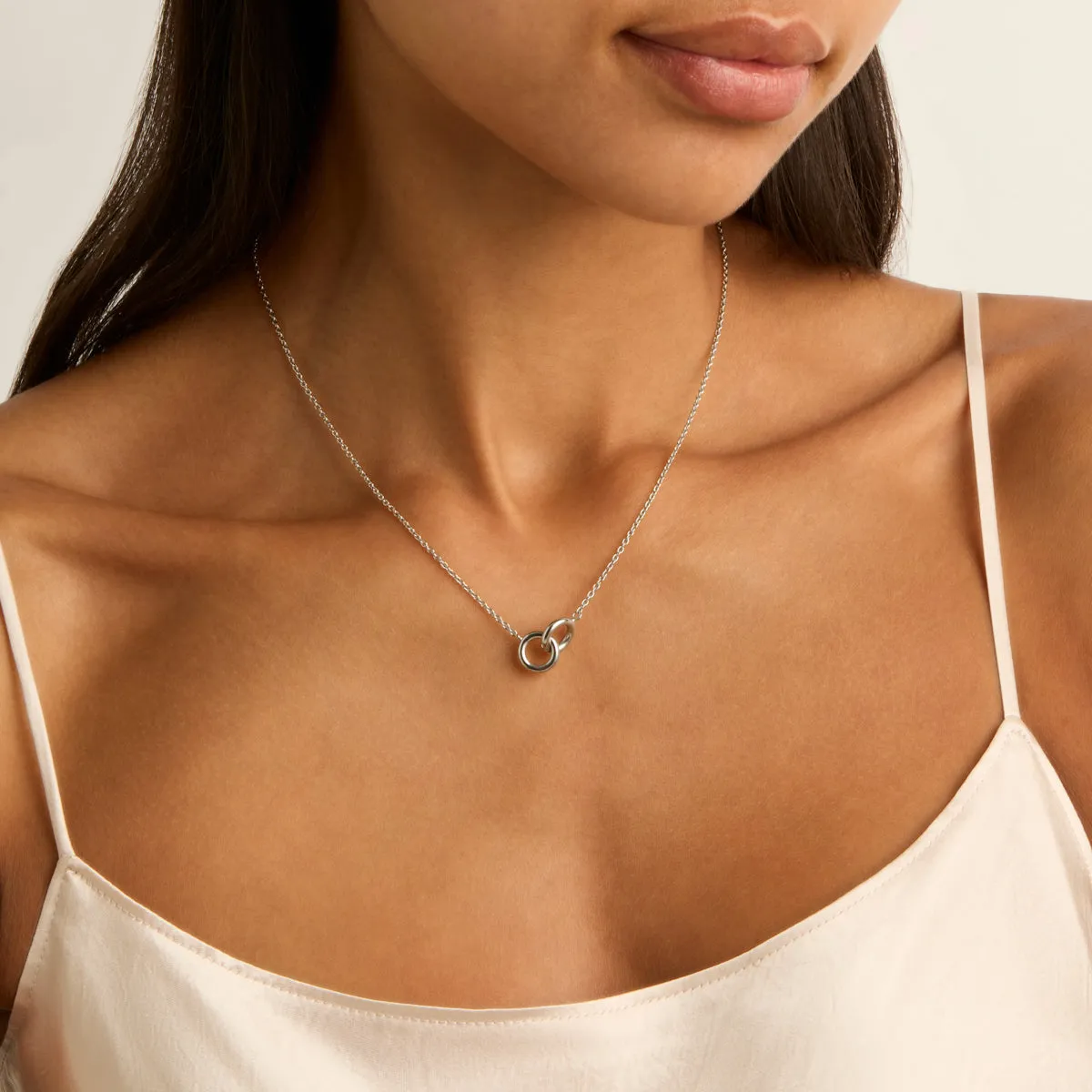 Embrace Necklace (42cm ext) | Sterling Silver