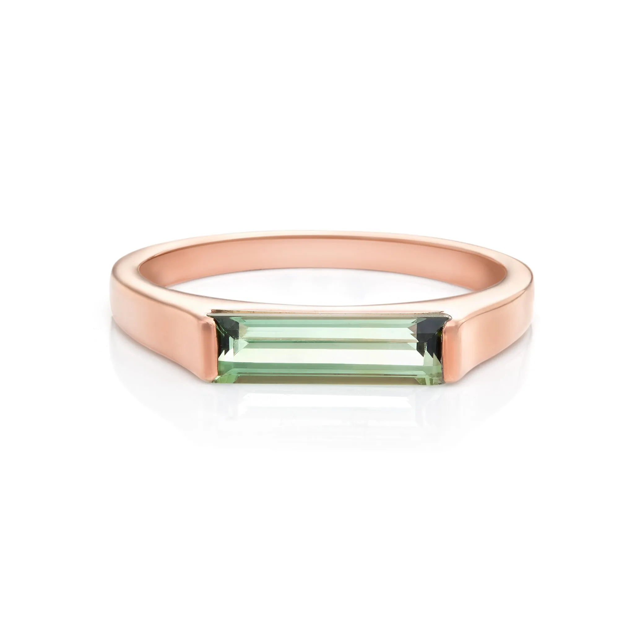 Emma Green Tourmaline 14k Gold Ring