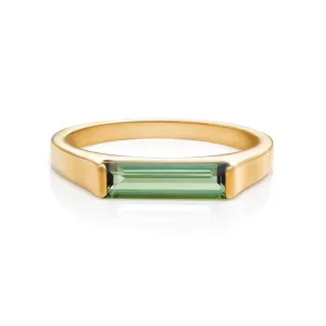 Emma Green Tourmaline 14k Gold Ring