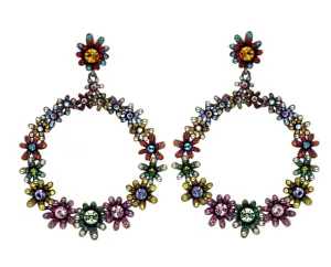 Floral Wreath Earrings