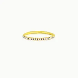 Half Eternity Diamond Ring