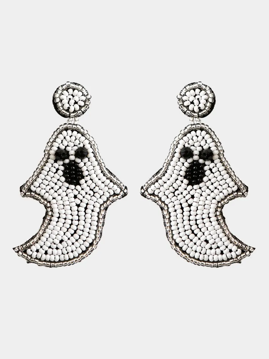 Halloween Ghost Earrings MSE00158