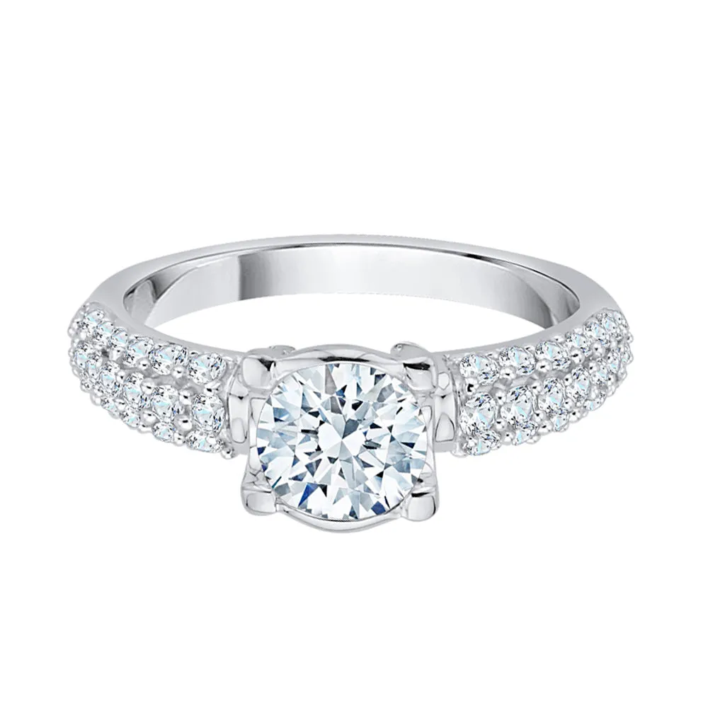 KATARINA 1 1/2 cttw Diamond Engagement Ring