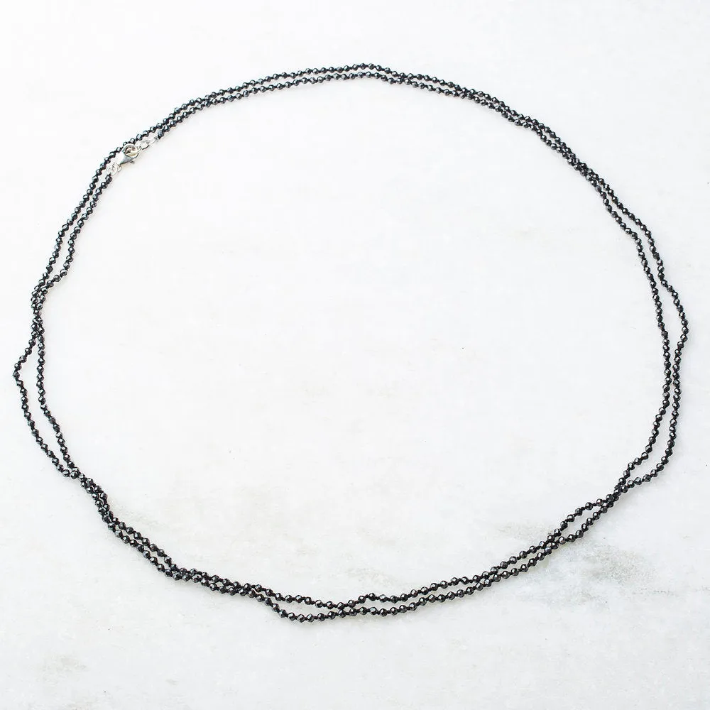 Kimberly,Hematite Layering necklace