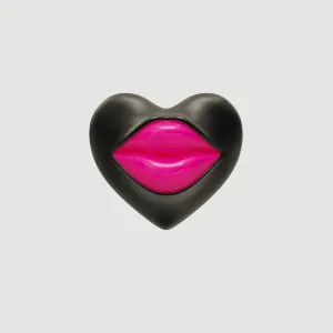 Love Lips Rouge Earring - Rhodium