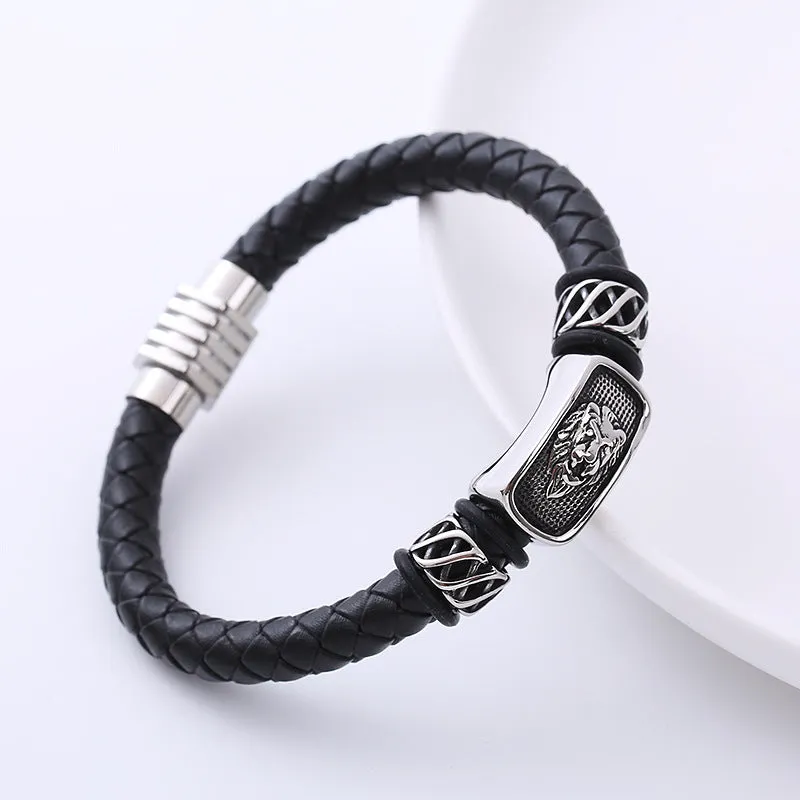 Men Skull Handmade String Bracelets