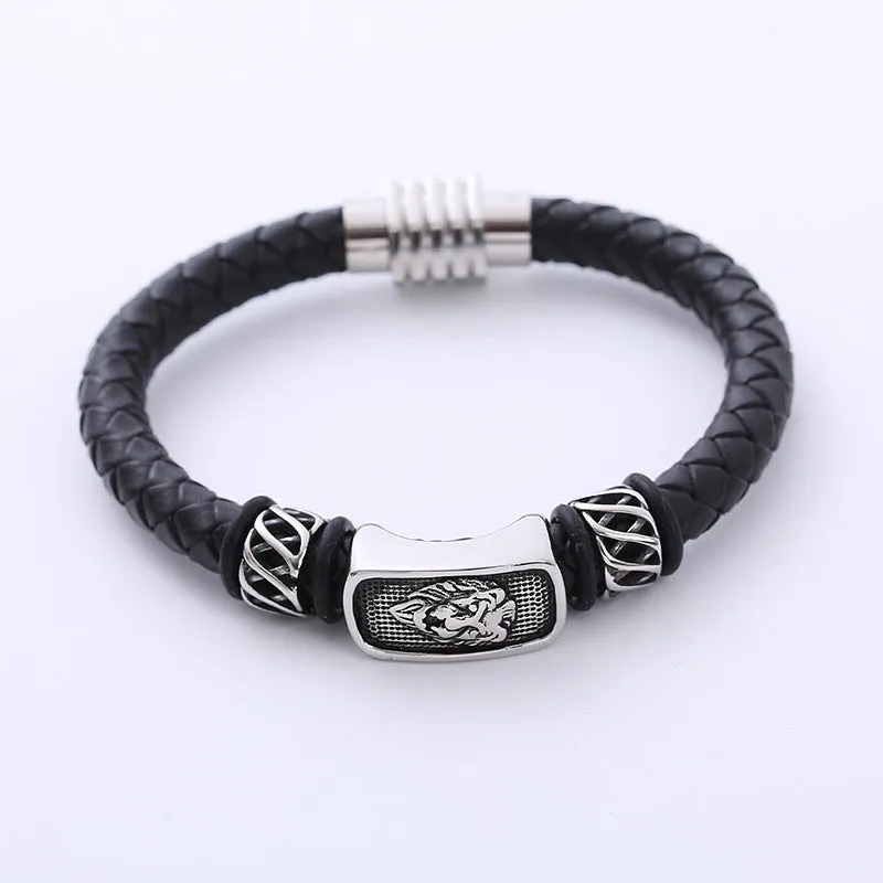 Men Skull Handmade String Bracelets