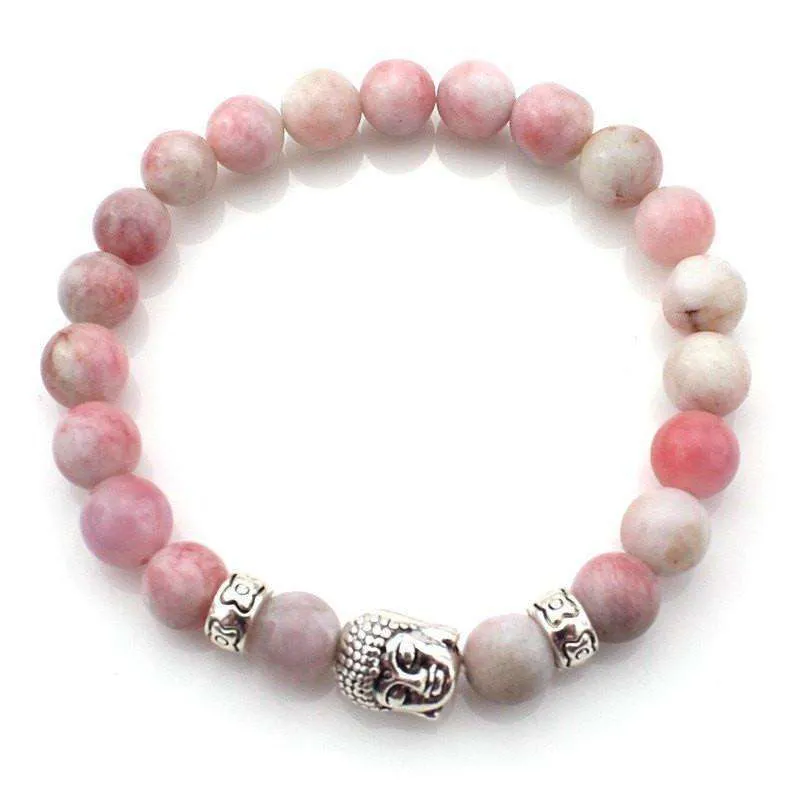 Natural Stone Buddha Bracelets