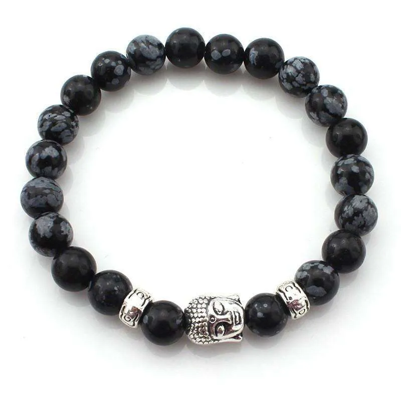 Natural Stone Buddha Bracelets