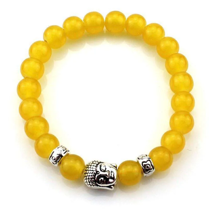 Natural Stone Buddha Bracelets