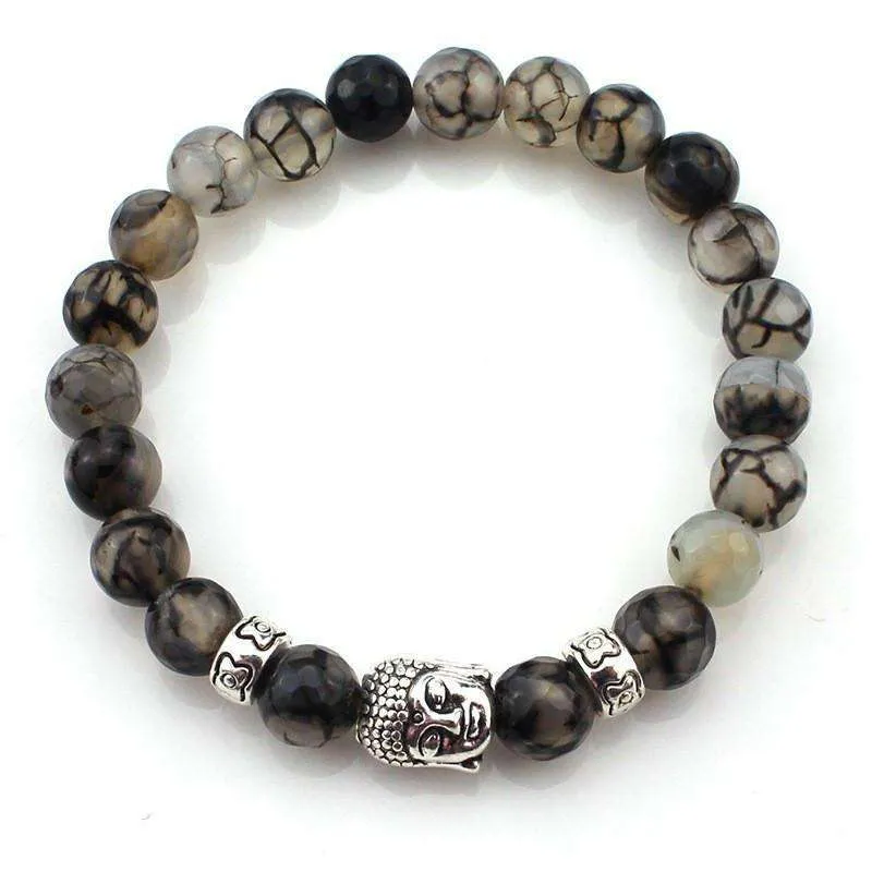 Natural Stone Buddha Bracelets