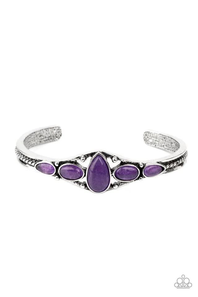 Paparazzi Bracelet ~ Dream Beam - Purple