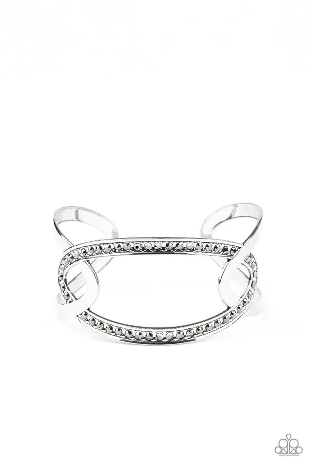 Paparazzi Bracelet ~ Never A Dull Moment - Silver