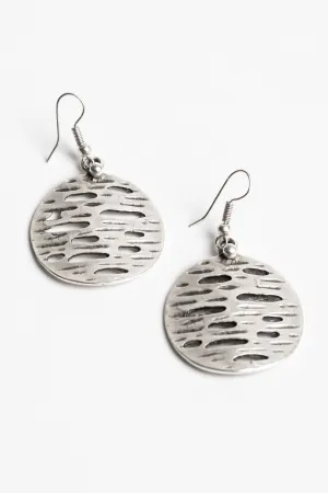 Paper Birch Zamak Earrings