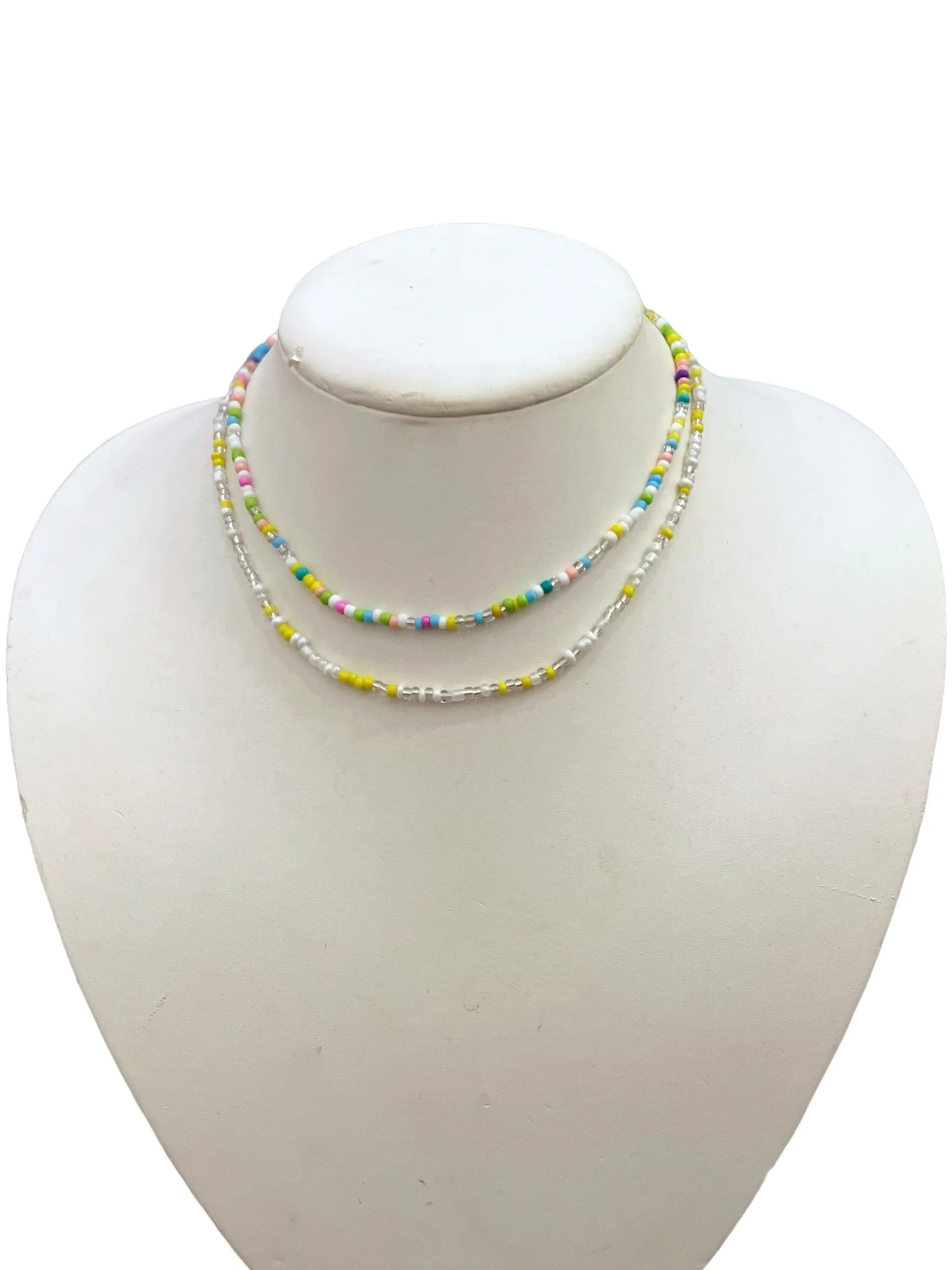 Pastel Essential Beaded Necklace