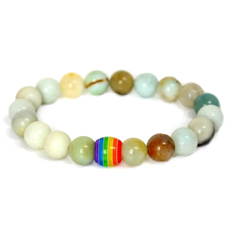 Rainbow Pearl Bracelet