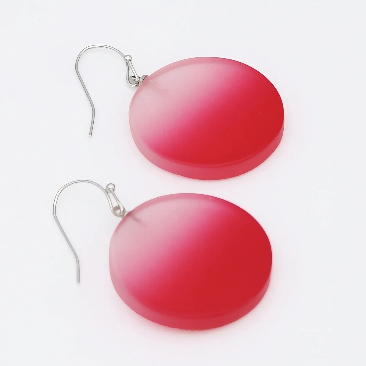 Red Fantasy Ombre Earrings