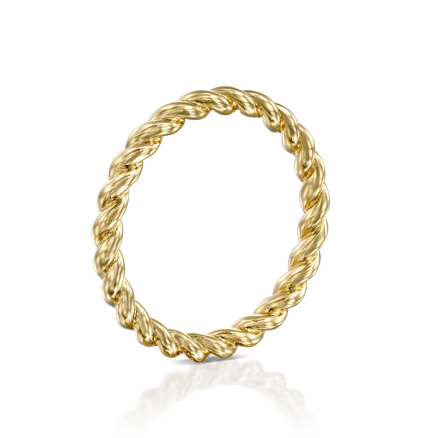 Rope Gold Ring