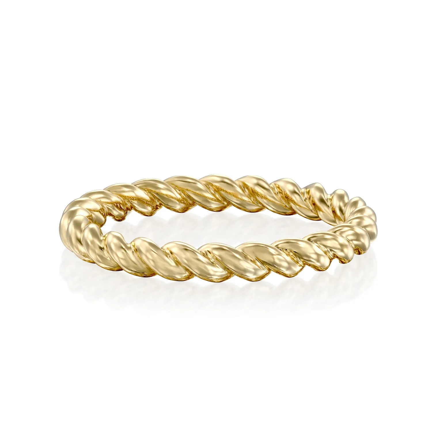 Rope Gold Ring