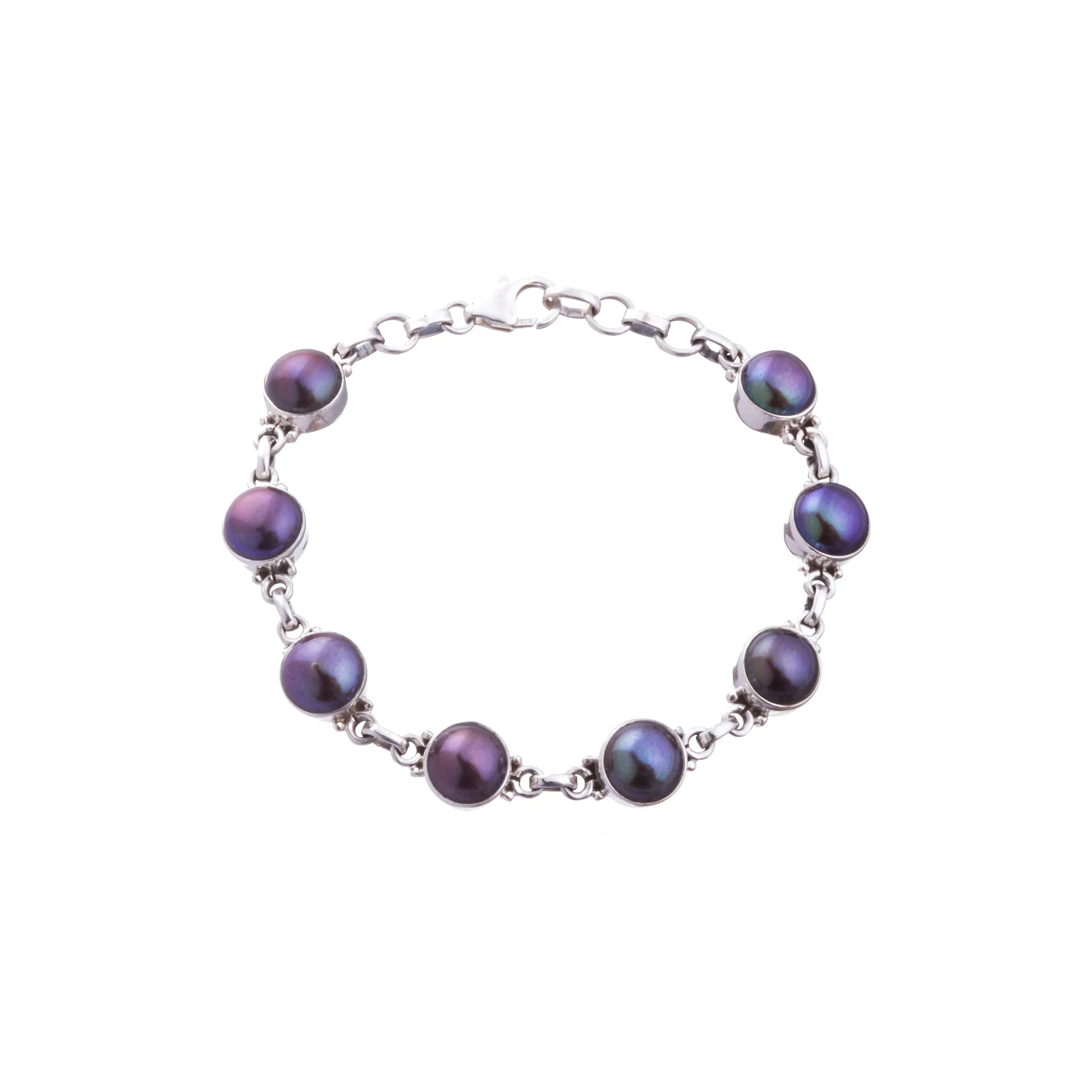 Sol Cultured Pearl Bracelet, Sterling Silver