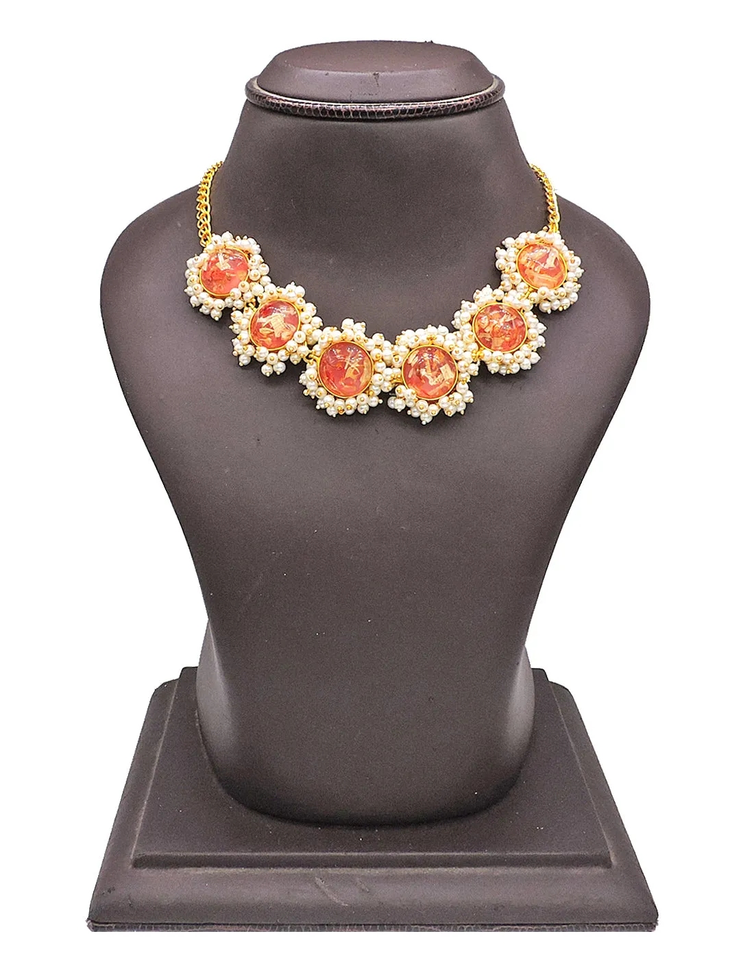 Vermilion Bloom Necklace