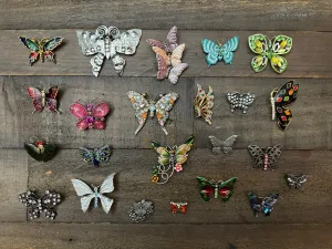 Vintage Butterfly Brooches & Pins