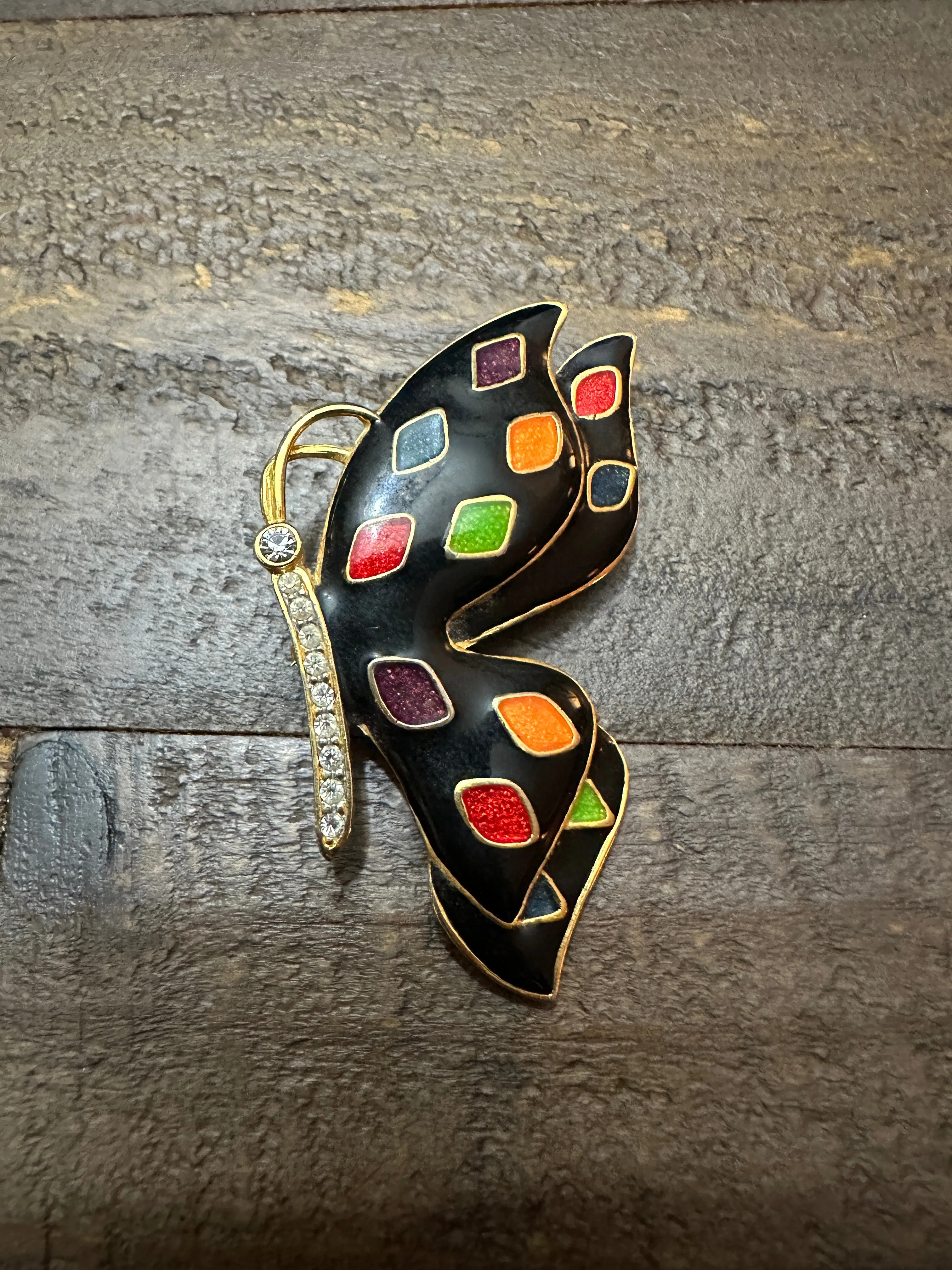 Vintage Butterfly Brooches & Pins