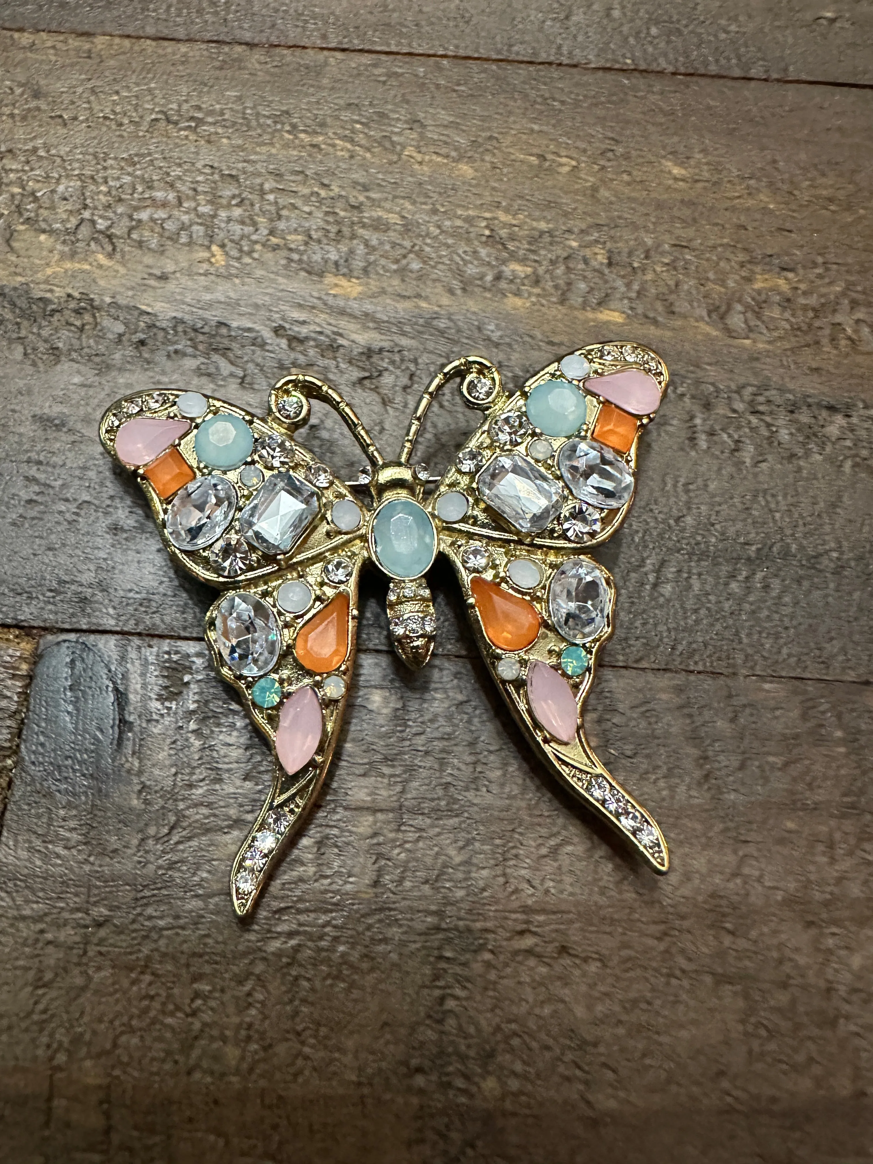 Vintage Butterfly Brooches & Pins