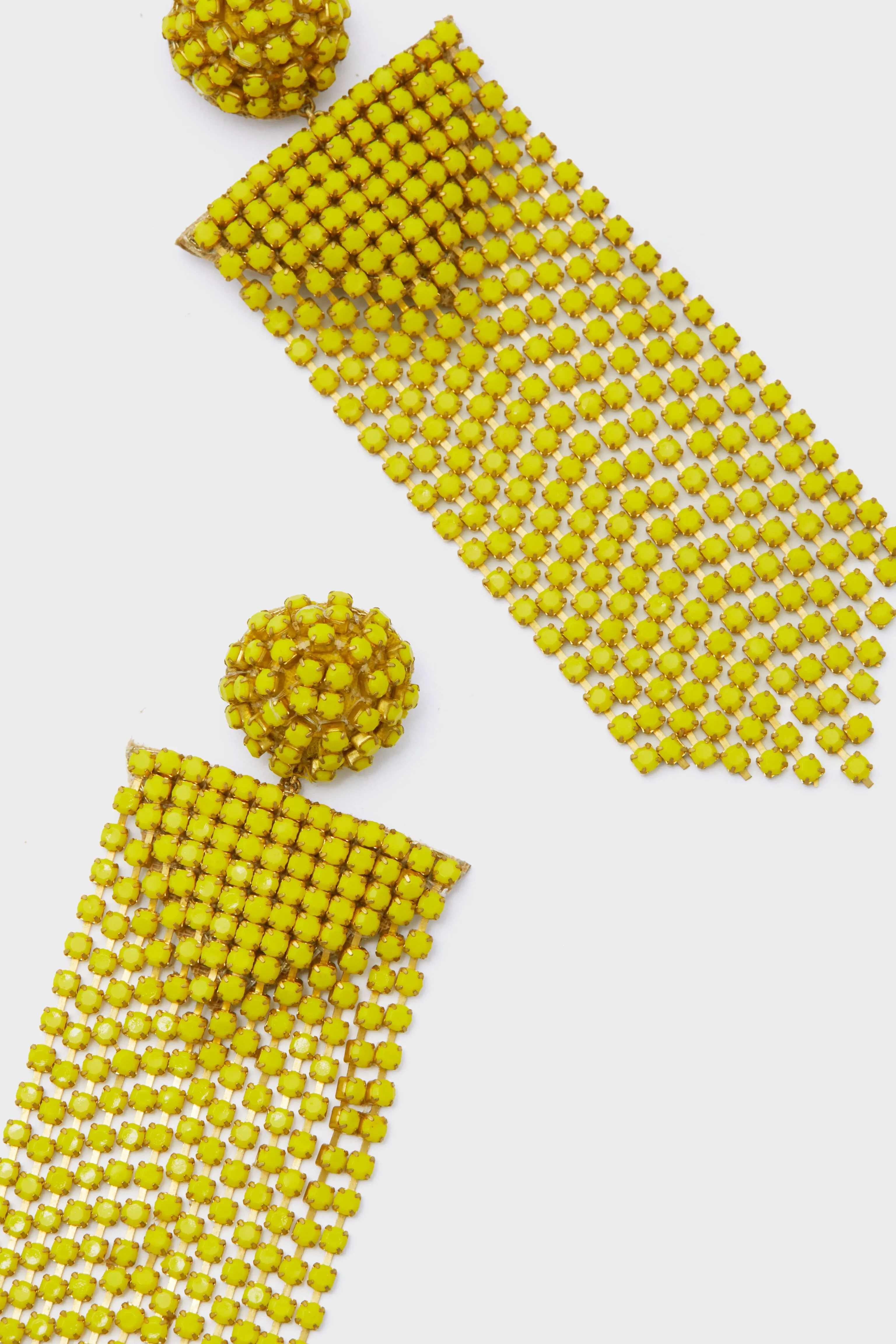 Yellow Fanning Earrings