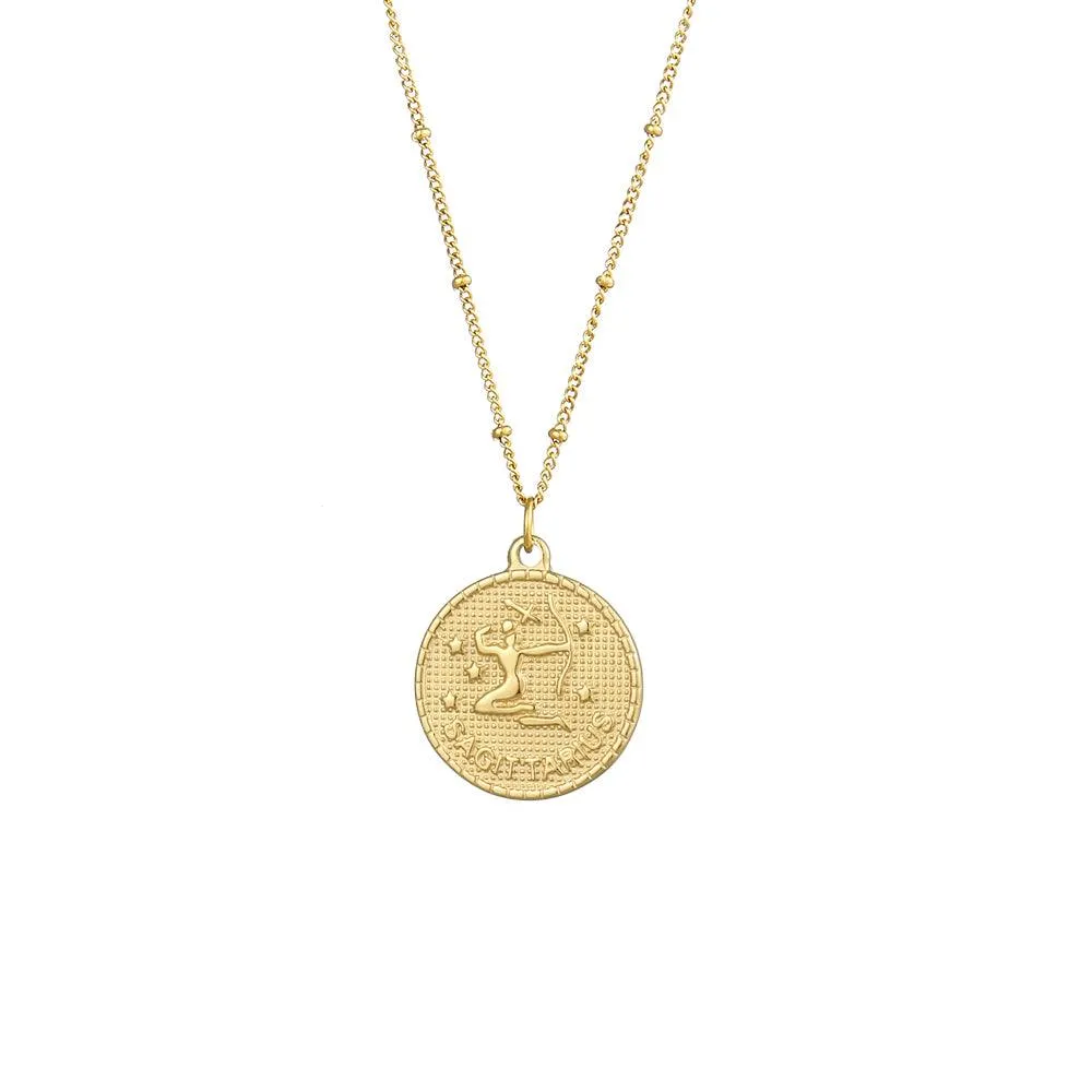 Zodiac Medallion Necklaces